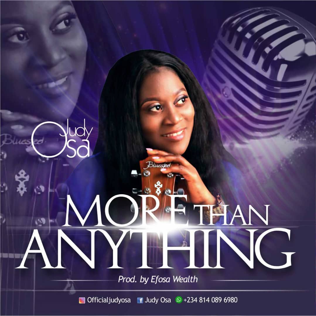 NEW MUSIC:More Than Anything - Judy Osa