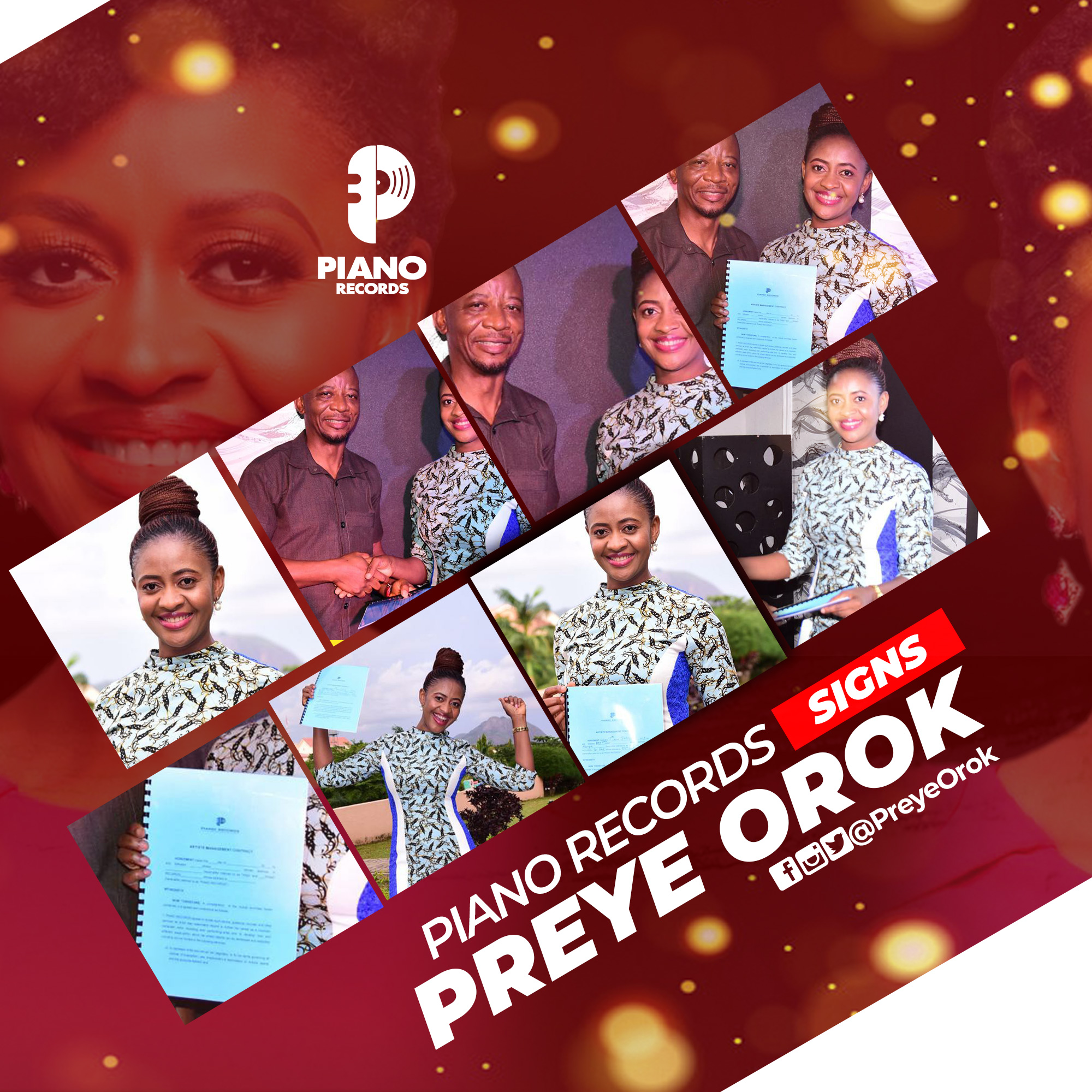 Preye Orok signs a record deal with Piano records