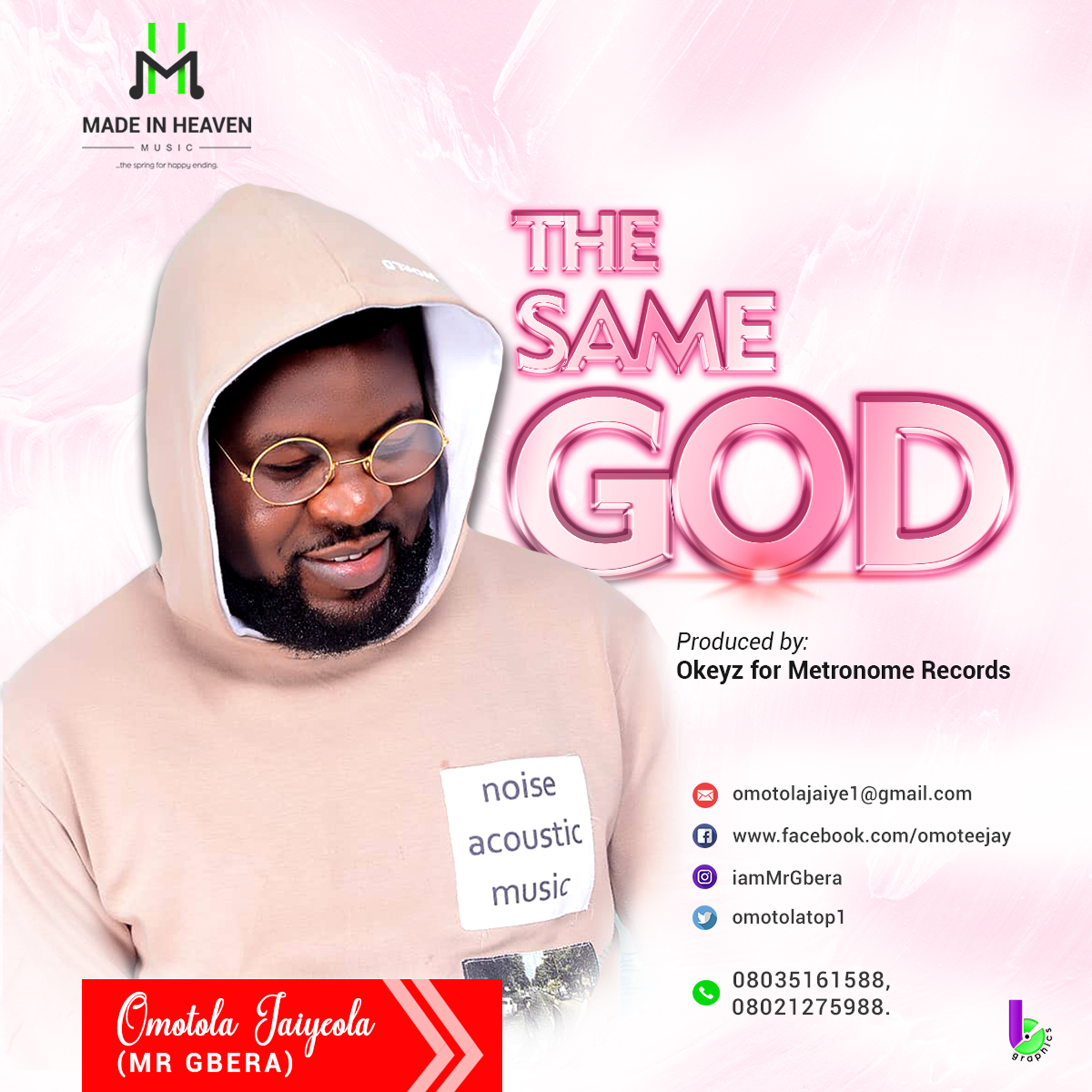 NEW MUSIC: Omotola Jaiyeola - The Same God