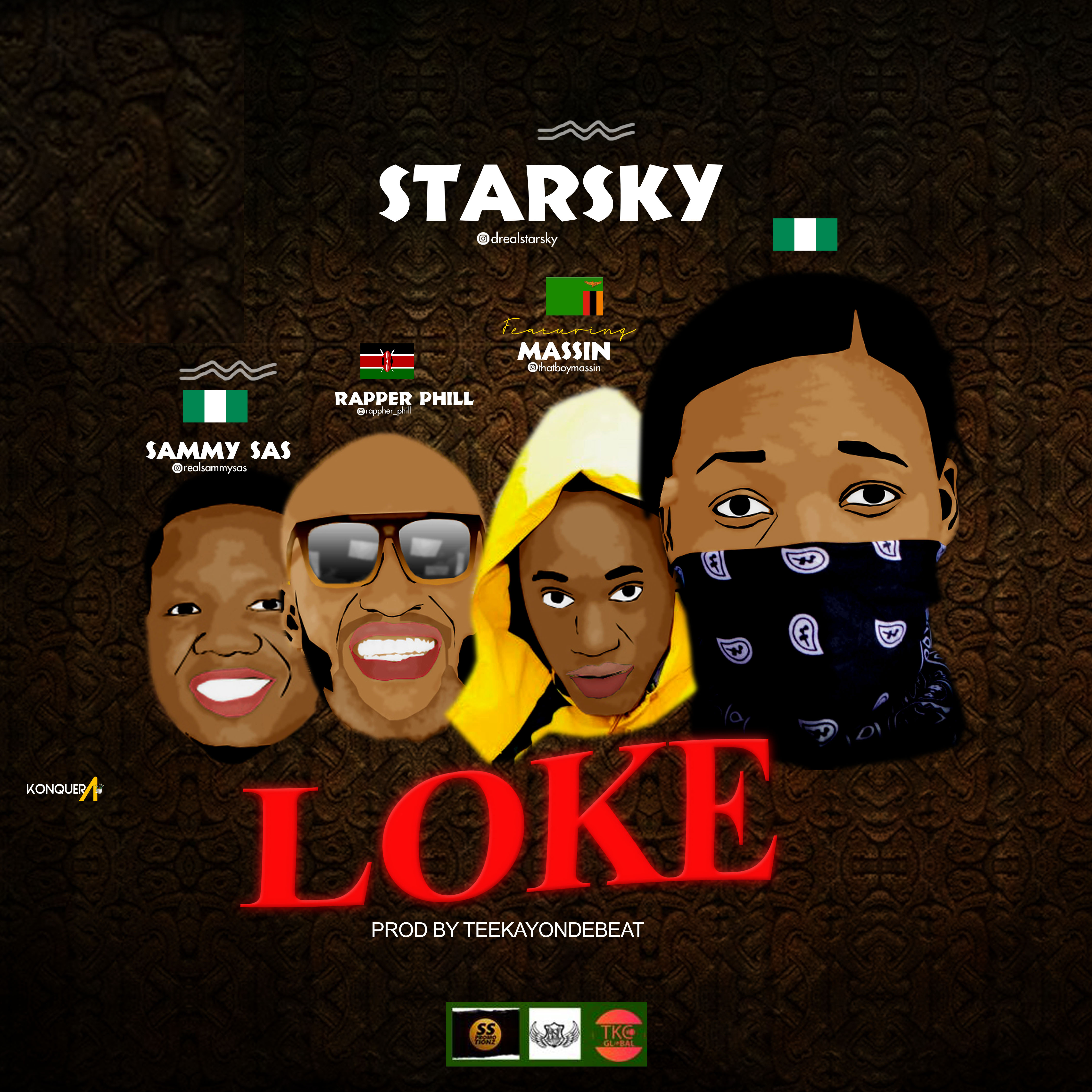 New MUSIC : Starsky - Loke ft Massin x Rapper Phill x Sammy Sas