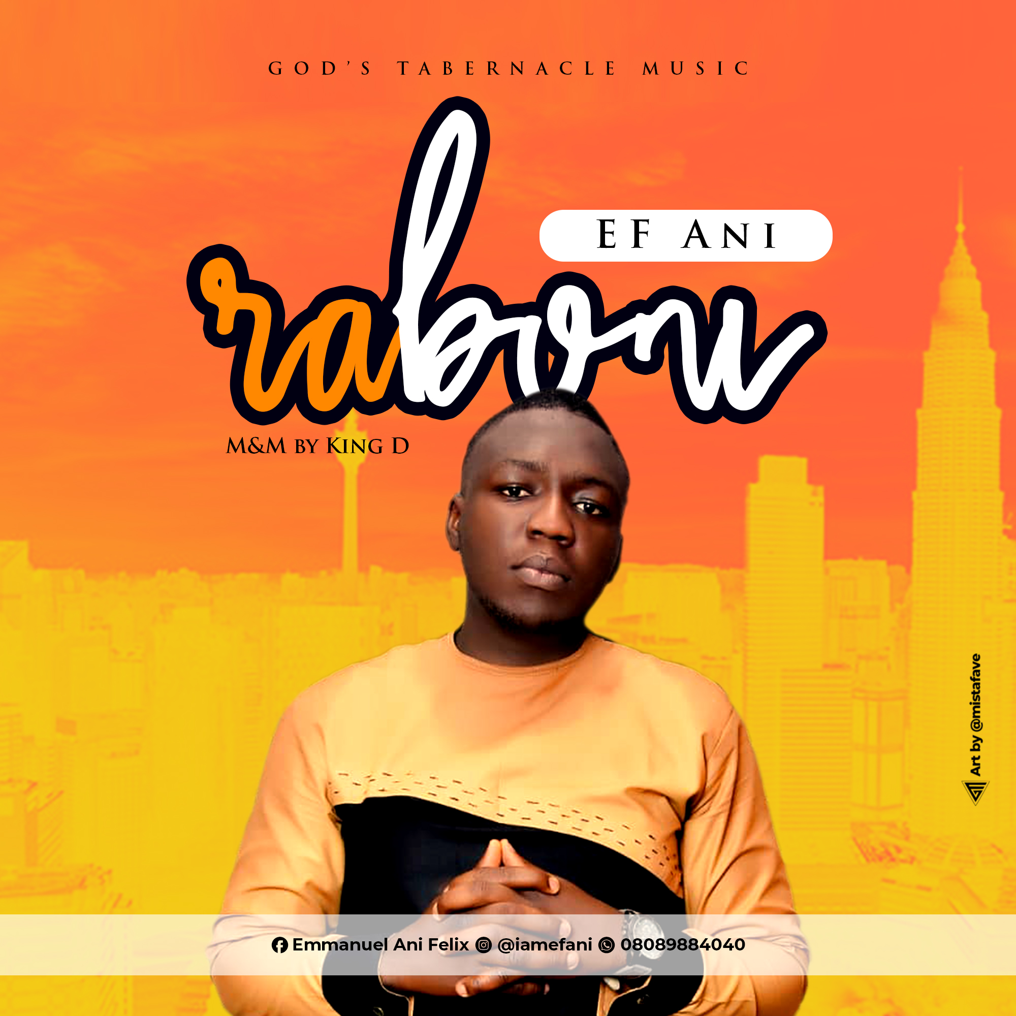 Music: EF ANI - RABONI [FREE MP3 DOWNLOAD]