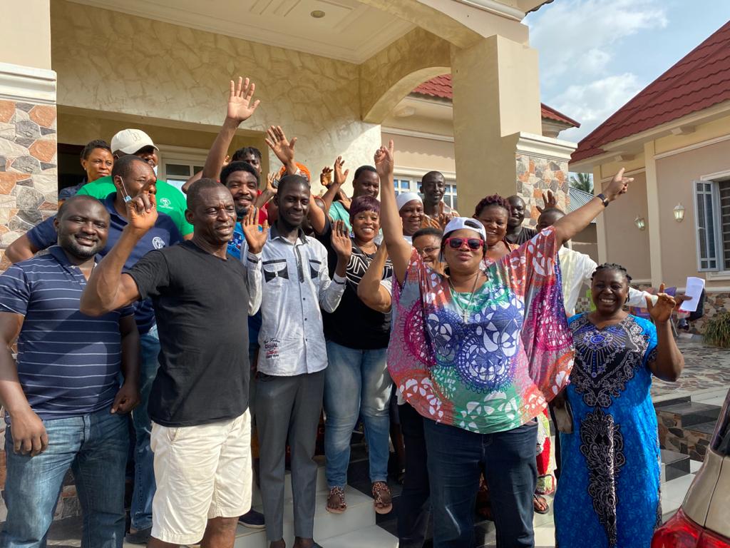 Bishop Tina Bawa gives out palliatives and builds a hospital