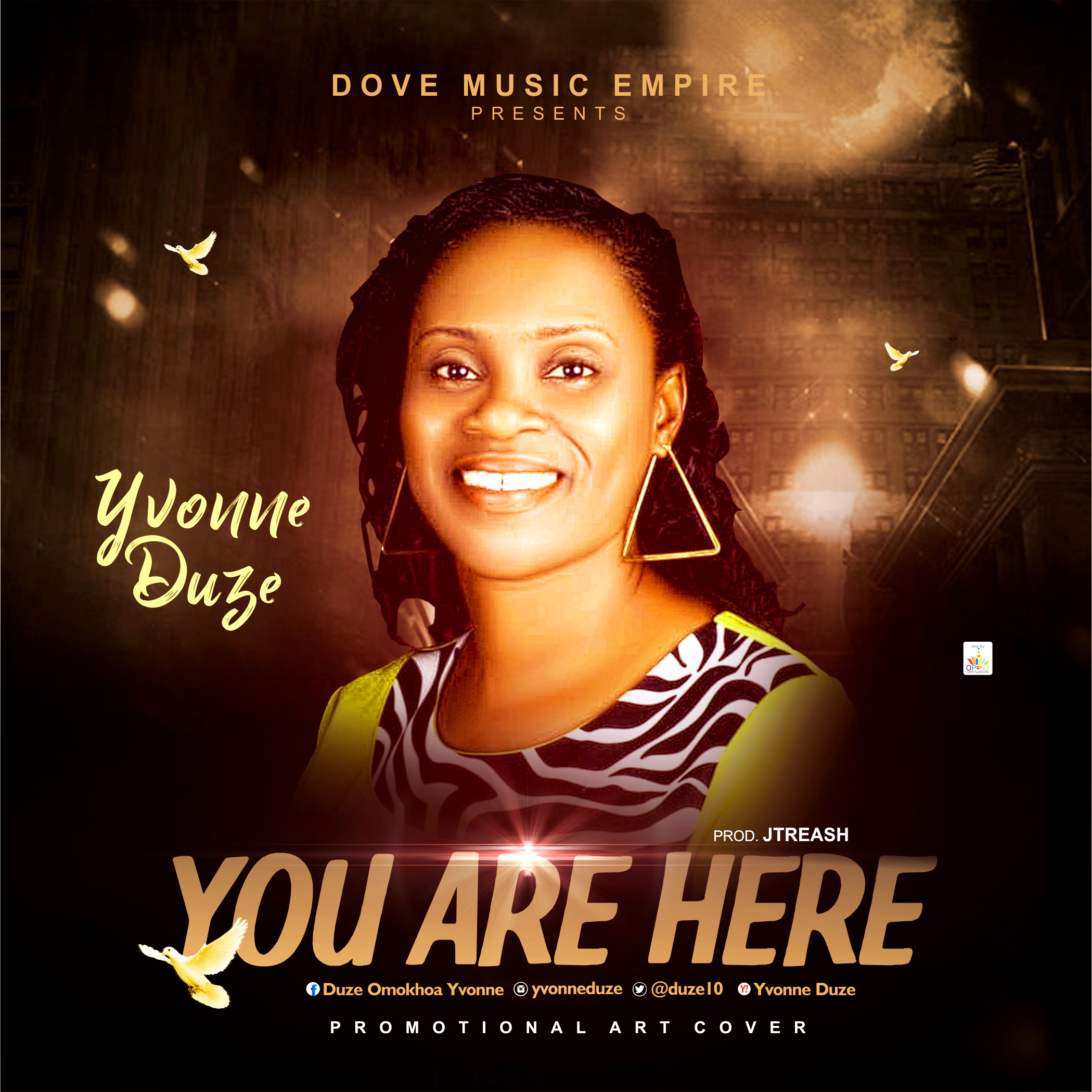 MUSIC: YVONNE DUZE - "YOU ARE HERE"