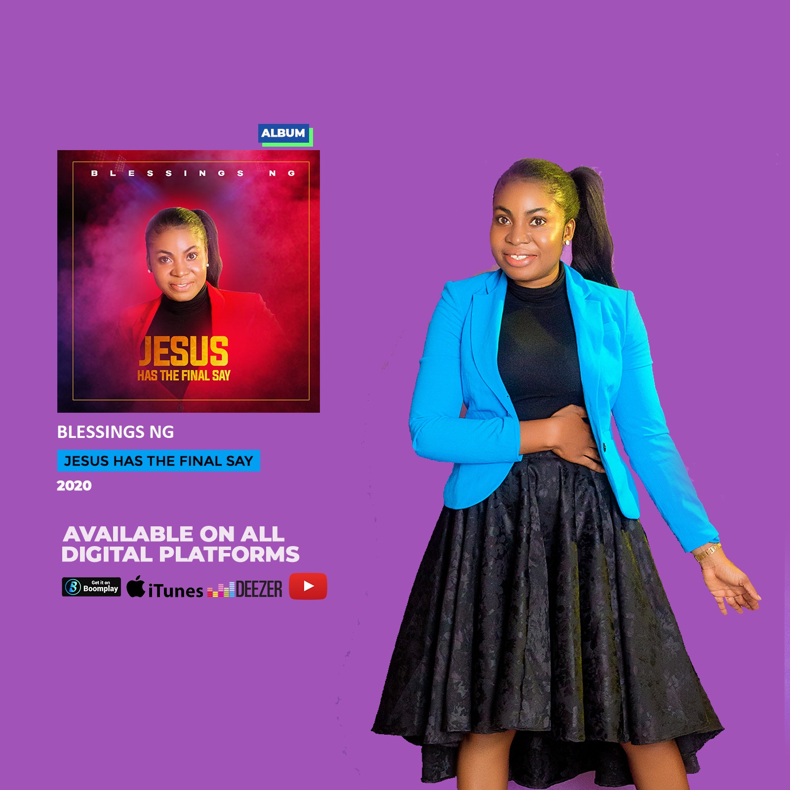 Blessings Ng Drops Her Debut Album Tagged Jesus Has The Final Say