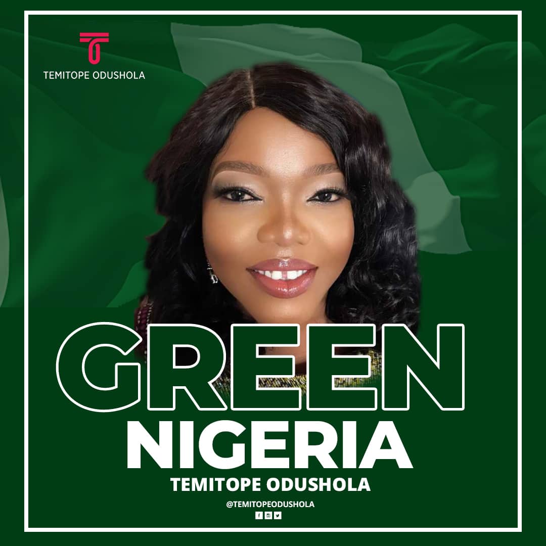 [Music + Lyrics] Green Nigeria – Temitope Odushola