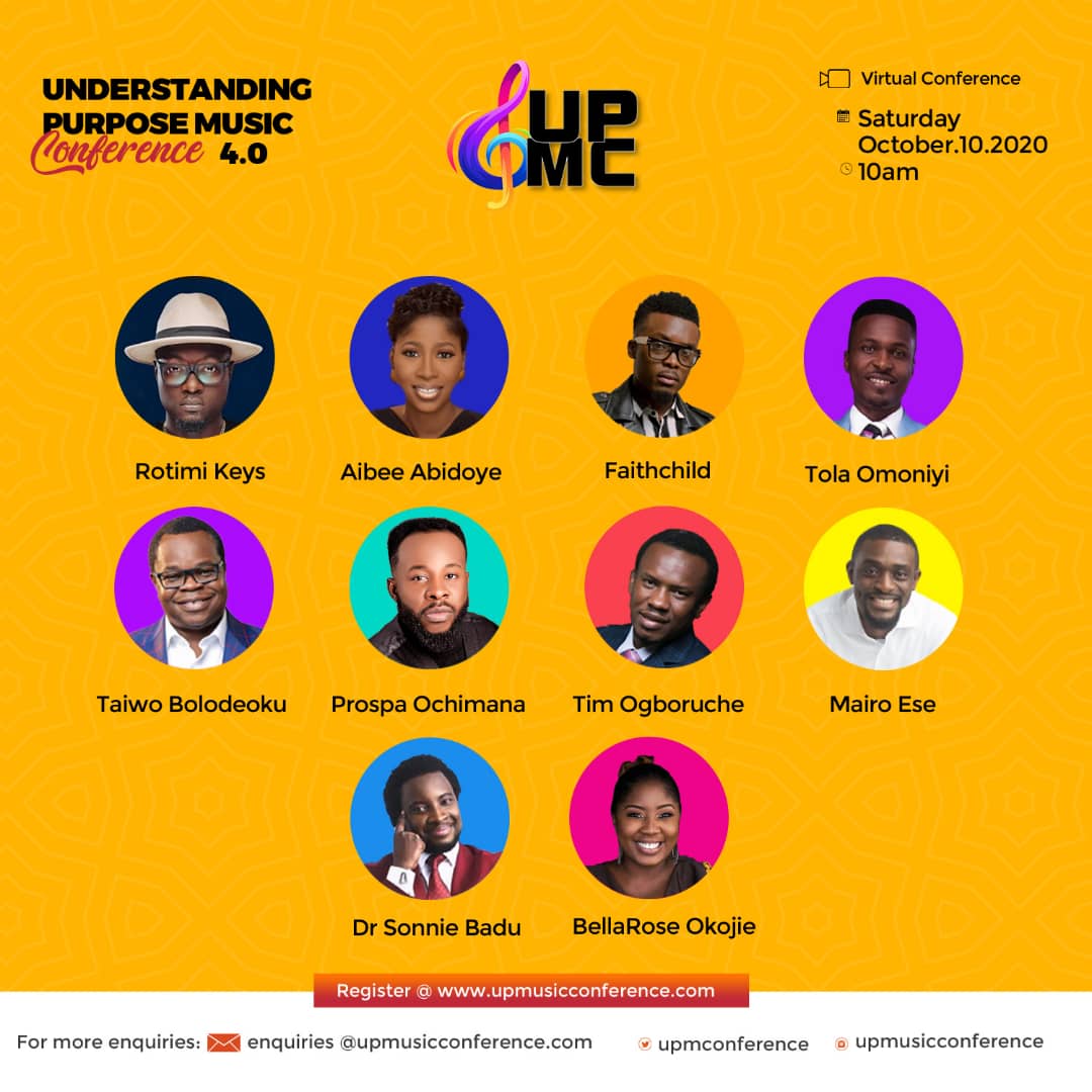 Event: Understanding Purpose Music Conference (UPMC) 4.0 Featuring Sonnie Badu, Faith Child & More | Oct. 10th