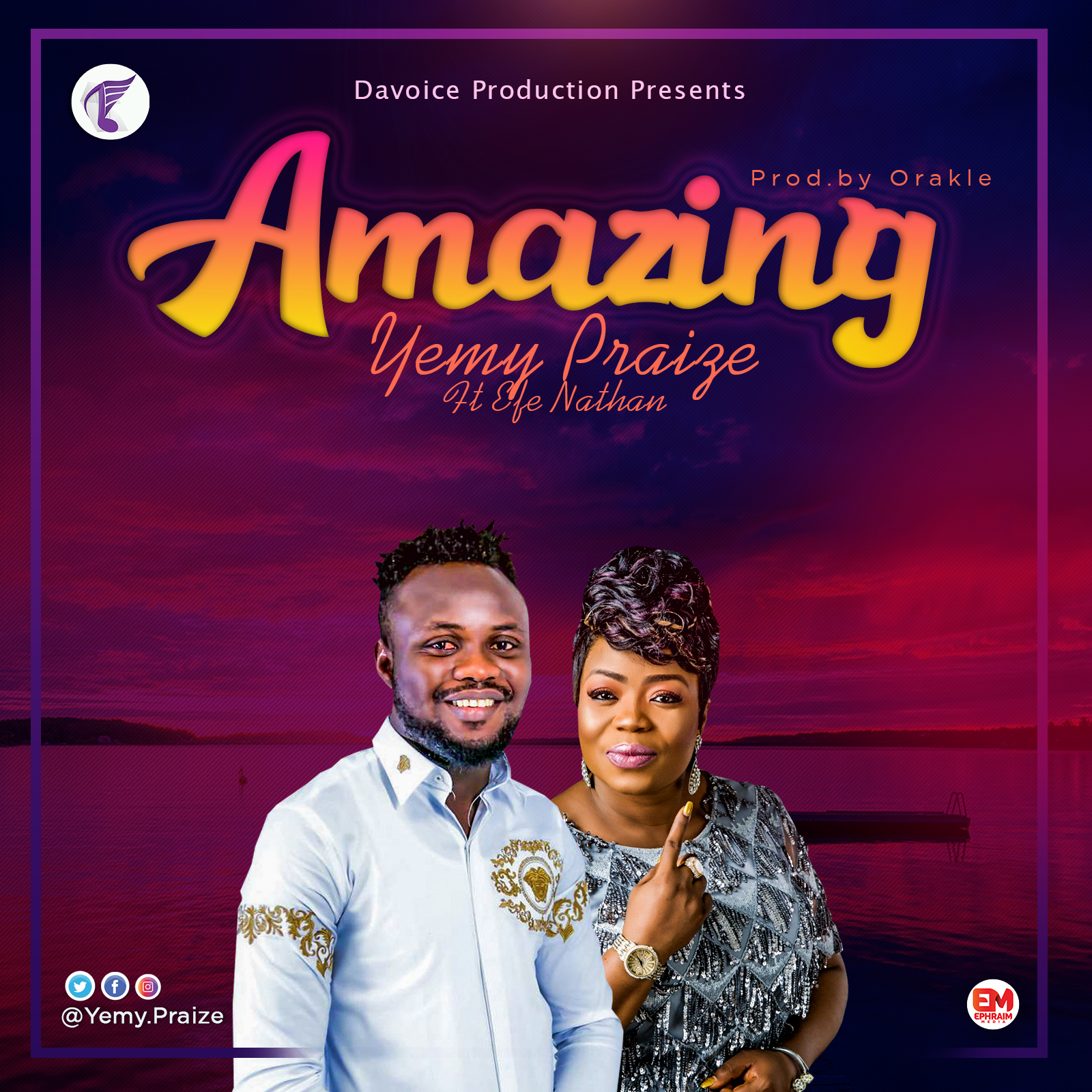 Music + Video: AMAZING - YEMY PRAIZE FT EFE NATHAN