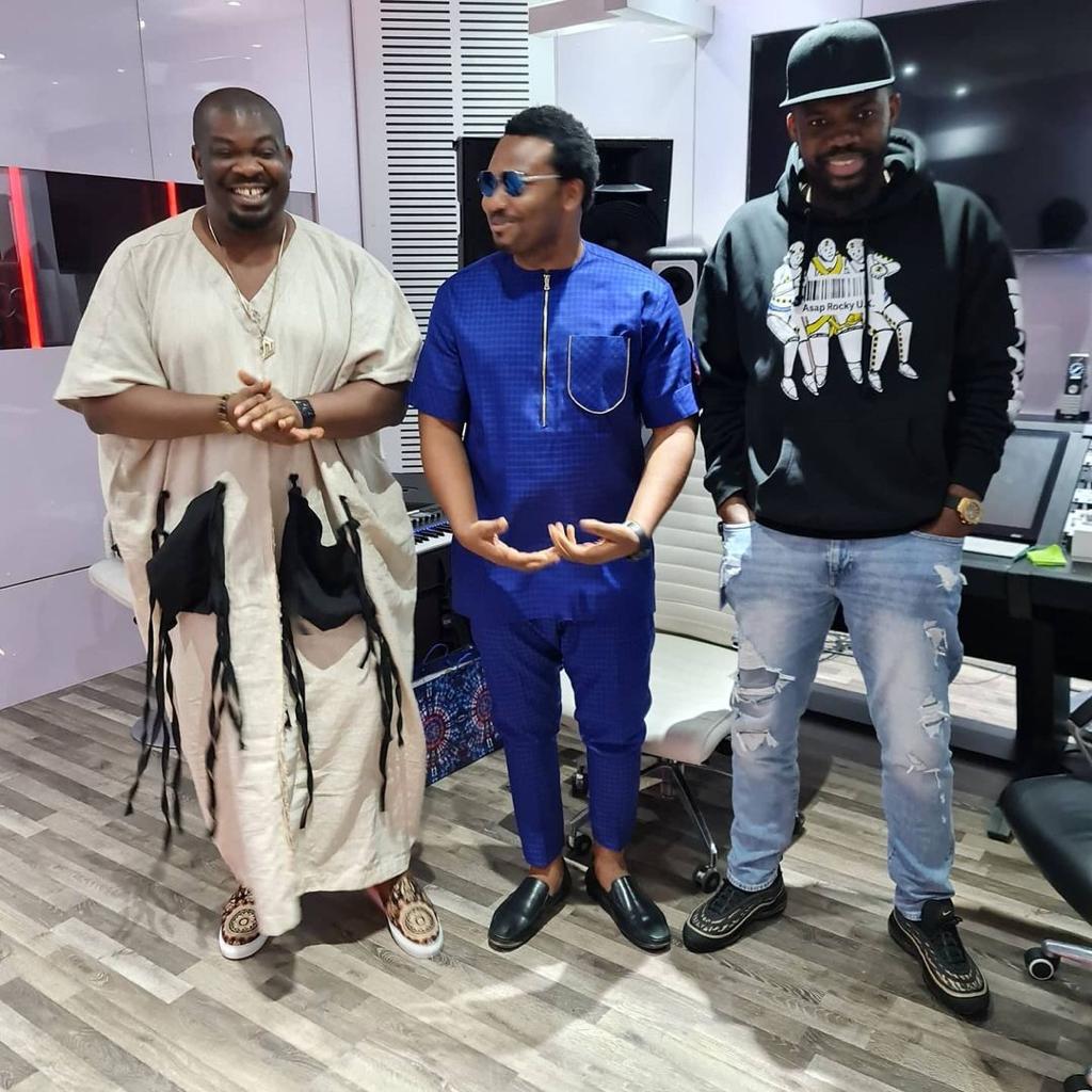 Gospel Music Executive EeZee Tee Pays Don Jazzy A Visit At Mavin Records Villa