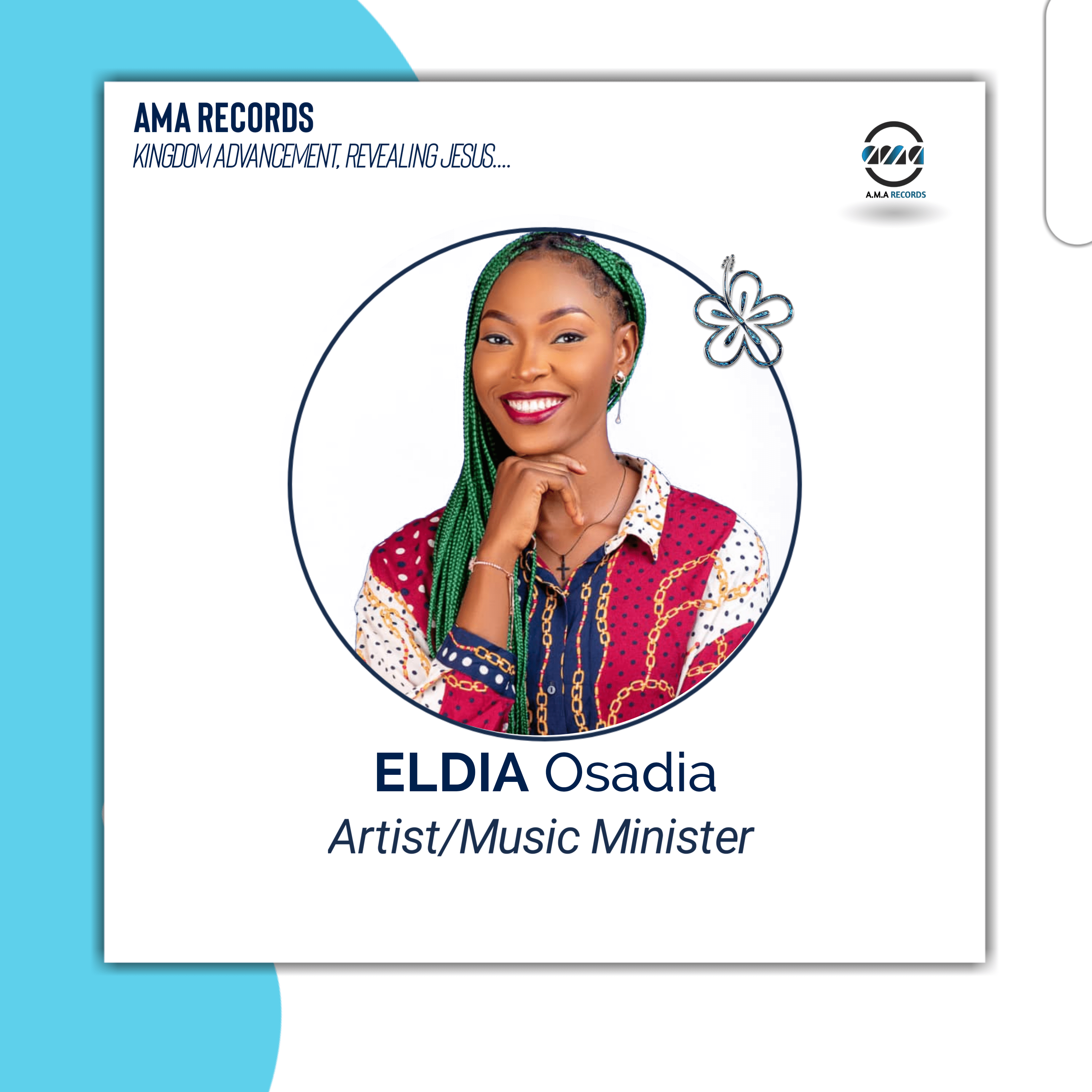 AMA Records Announces the Official Signing of their First Artiste, Eldia