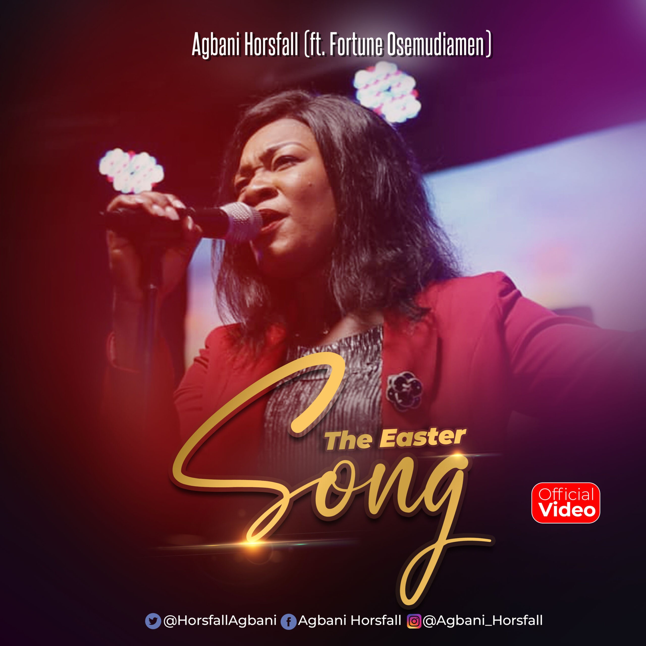 Agbani Horsfall Comes Through With ‘The Easter Song’ [+Official Video] ft Fortune Osemudiamen
