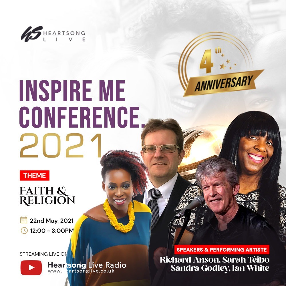 HeartsongLive set for Inspire Me Conference 2021 to mark 4th Anniversary
