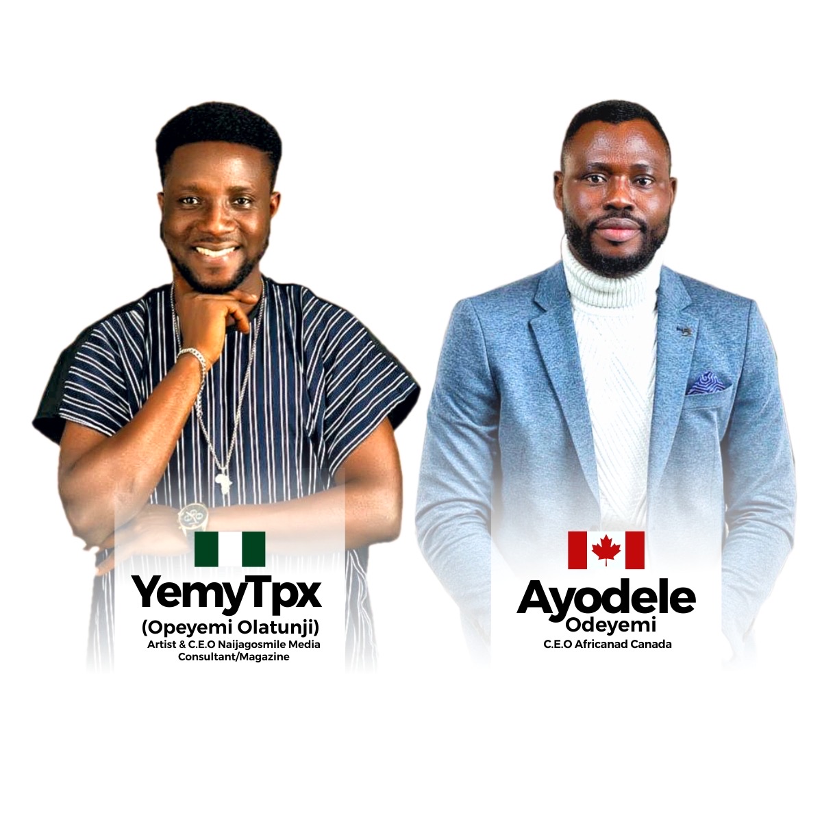 Gospel Singer YemyTpx and Odeyemi Elevates Unity with an anthem, 'O Canada