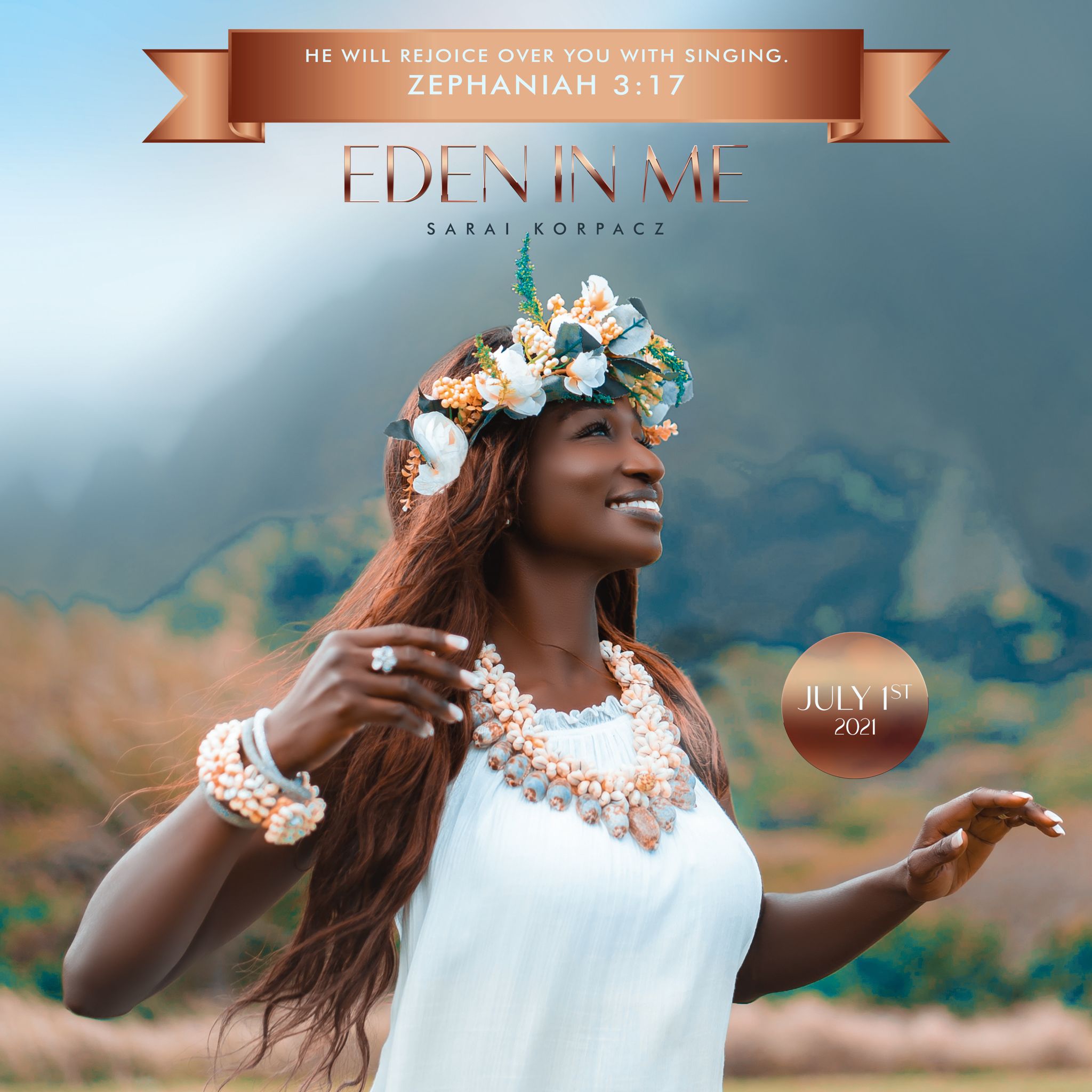 New York-Based Christian Singer & Recording Artist, Sarai Korpacz Continues to Inspire With new Single “Eden in Me”