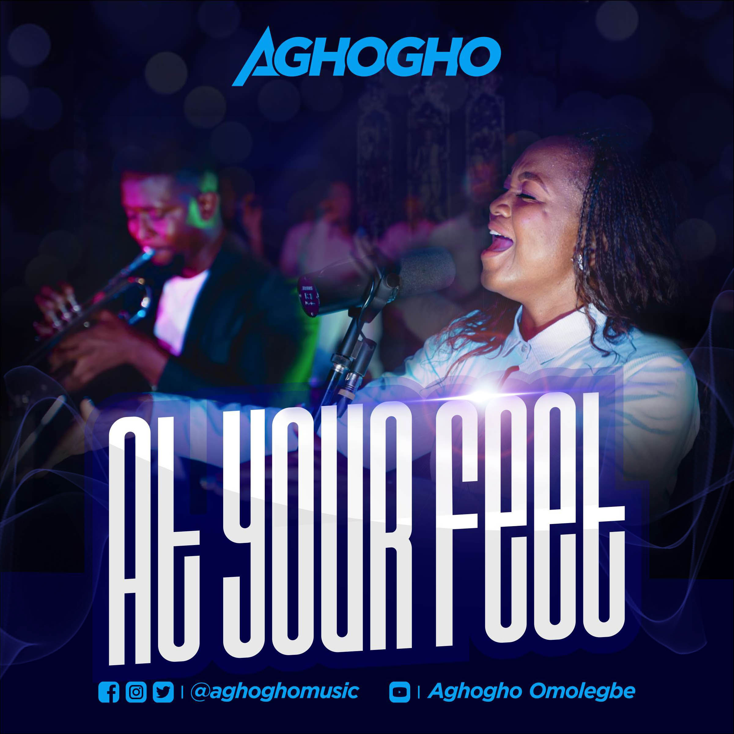 Aghogho shares brand new worship sound "At Your Feet" + (Live Video)