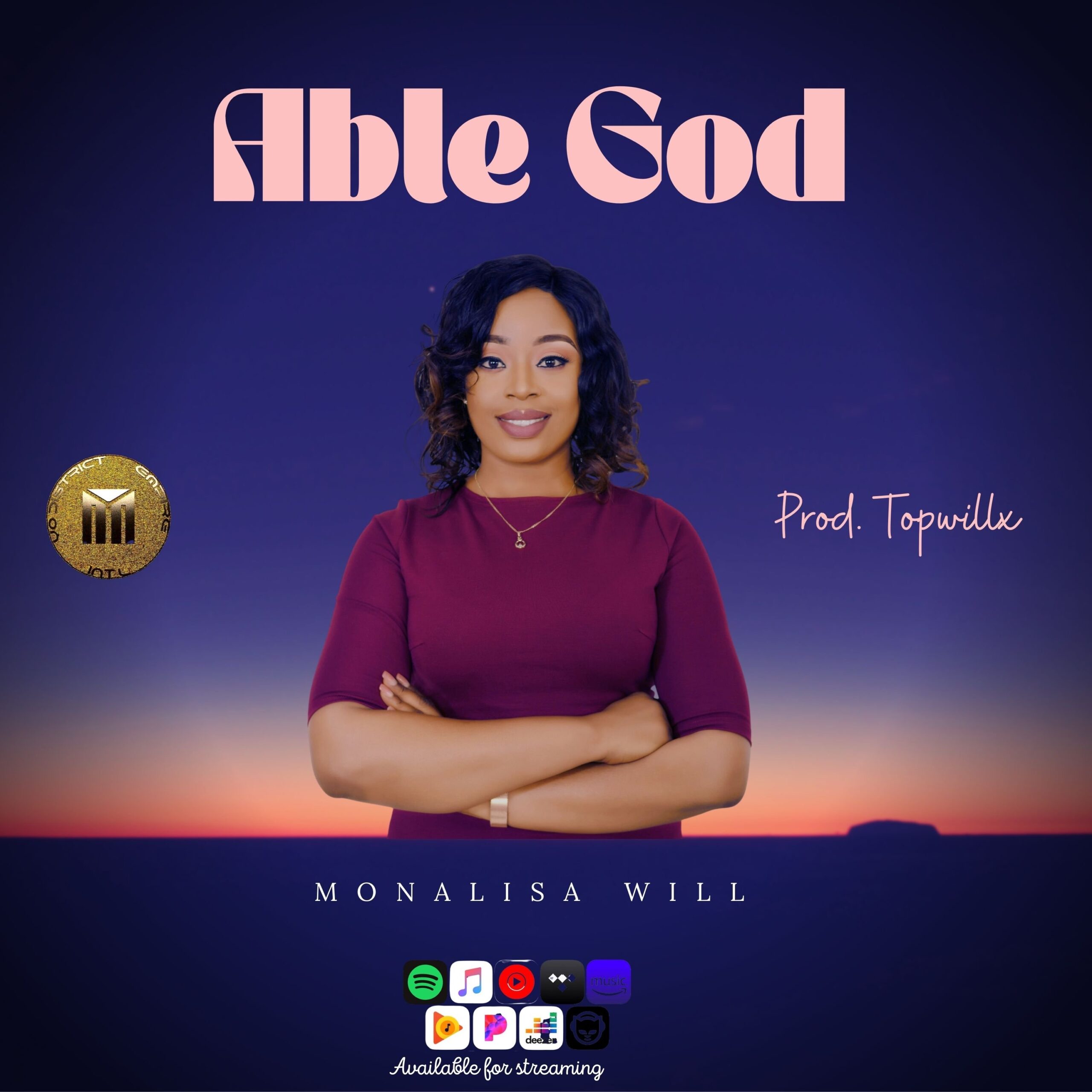 Gospel artist Monalisa Will releases new single titled "Able God
