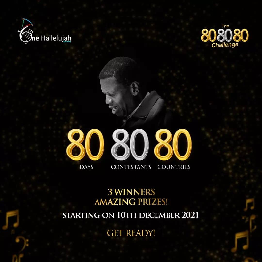 News: One Hallelujah Records presents The 80 80 80 Challenge