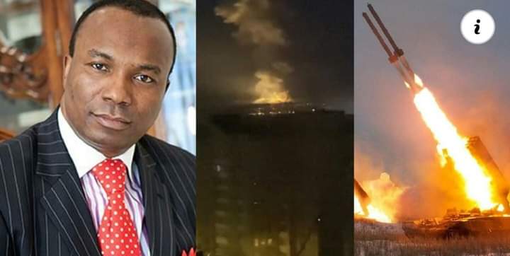 I can hear bombs and loud sounds of shells from my house – Ukraine based-Nigerian pastor, Sunday Adelaja, speaks on Russian attack