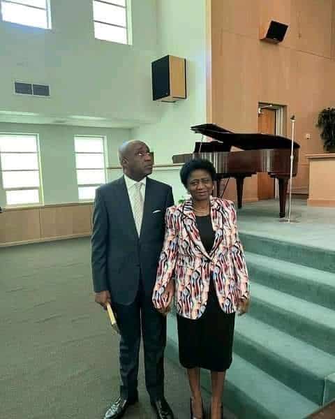 Pastor David Ibiyeomie and wife visits Salvation Ministries Birmingham Alabama USA.