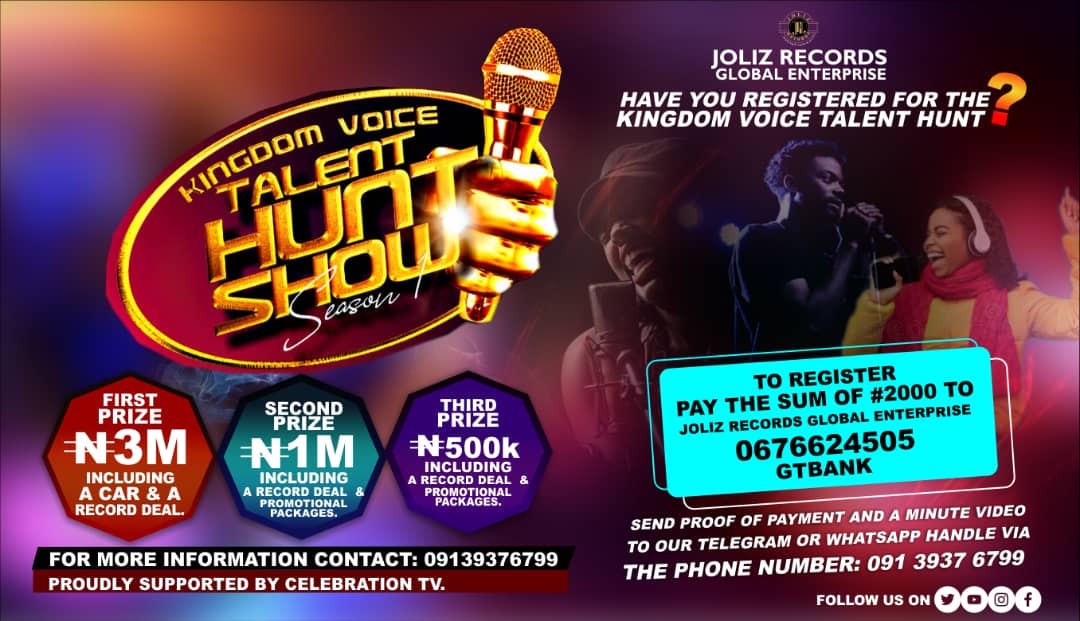APOSTLE JOHNSON SULEMAN LAUNCHES OWN RECORD LABEL, BEGINS HUNT FOR NEXT GOSPEL MUSIC STAR