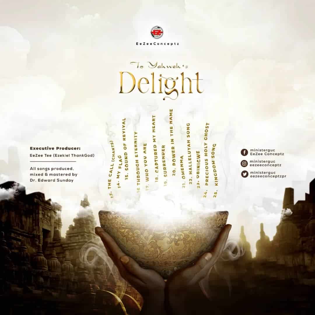 Minister GUC Releases Sophomore Album Titled "To Yahweh's Delight" + "Sound Of Revival" Video Minister GUC Releases Sophomore Album Titled "To Yahweh's Delight" + "Sound Of Revival" Video