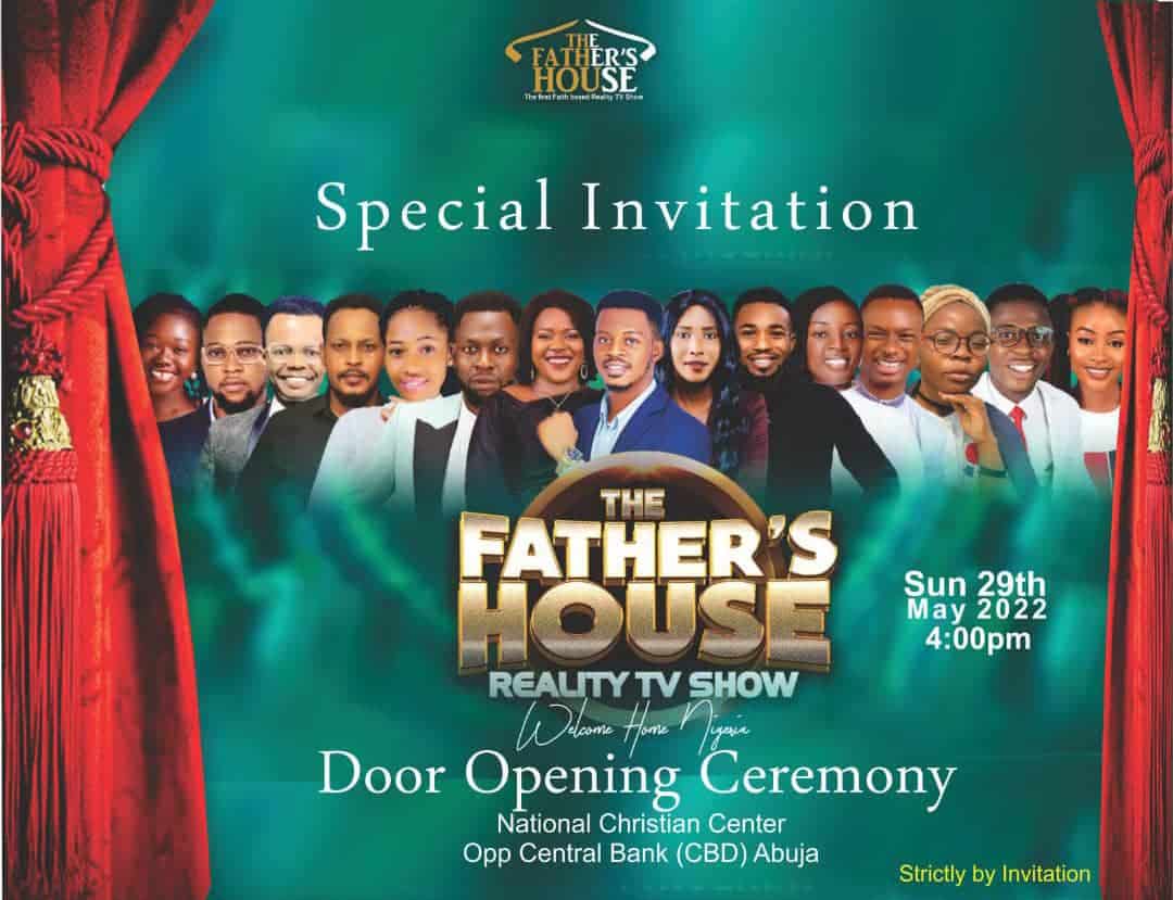 FATHERS HOUSE REALITY TV SEASON ONE PREMIERS MAY 29TH