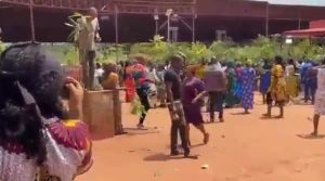 Followers Of Fr. Mbaka Protest Against Ban On Adoration Ministry, Call For Removal Of Enugu Catholic Bishop