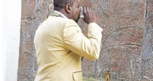 Church Members Seen Falling Under Annointing After Drinking Water From Their Pastor’s ‘Anointed’ Taps