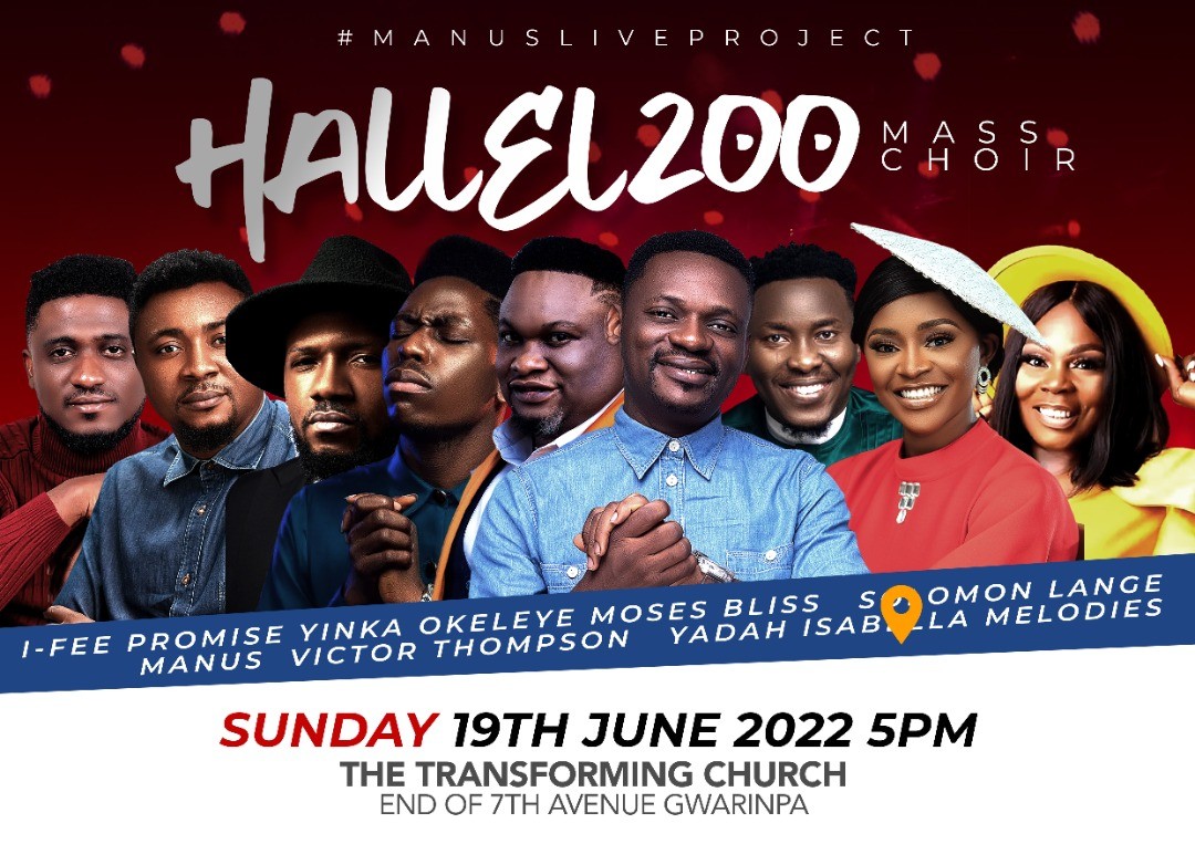 EVENT: Live Worship Experience With Manus Akpanke & Hallel 200 Mass Choir EVENT: Live Worship Experience With Manus Akpanke & Hallel 200 Mass Choir