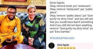 Ask God To Purify Your Dirty Mind - Catholic Priest, Fr. Ugwu Tells Follower Who Tackled Him For Having Lunch With A Woman In A Hotel