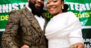 Mercy chinwo legally ties the knot