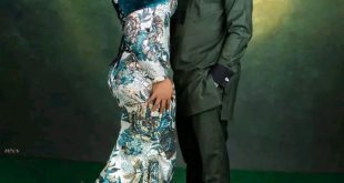 Mercy Chinwo and pst Blessed releases pre- wedding photo