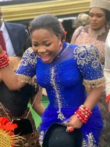 Congratulations to mercy Chinwo and pst Blessed