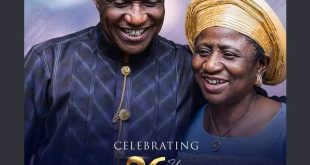 Happy 26th Anniversary to pastor David Ibiyeomi