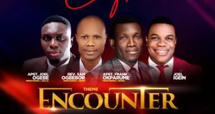PRAYER CONFERENCE 2021, THEME; ENCOUNTER