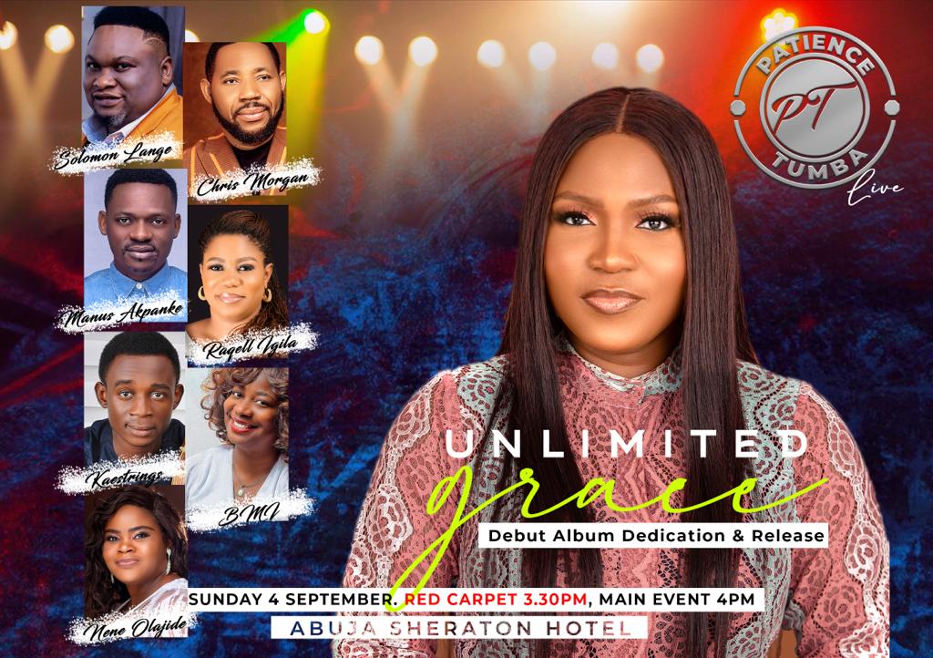 EVENT: Patience Tumba set to Release Debut Album ' Unlimited Praise' with a live Concert