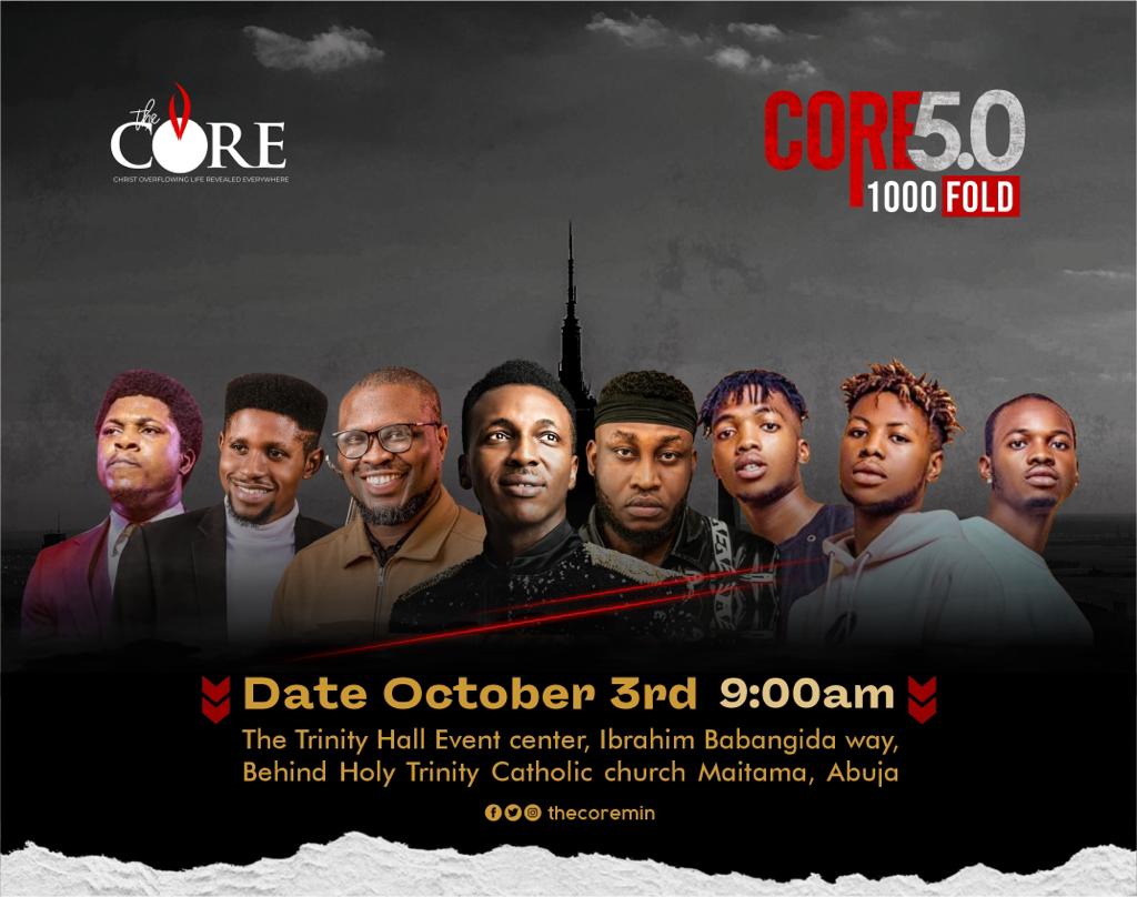 CORE marks 5th Anniversaries with Frank Edwards, Nosa, Prinx Emmanuel and others in Abuja