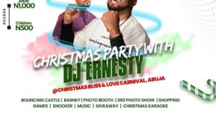 EVENT: Christmas Party with DJ Ernesty