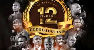 Koinonia celebrates 12yrs of God's faithfulness