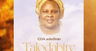 [Music] COA Adediran Drops New song "Talodabire" (Produced by Shola Williams)