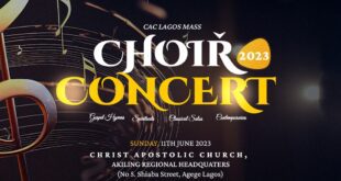 CAC Lagos Metropolitan Choir Is Set To Stage A World-Class Musical Experience