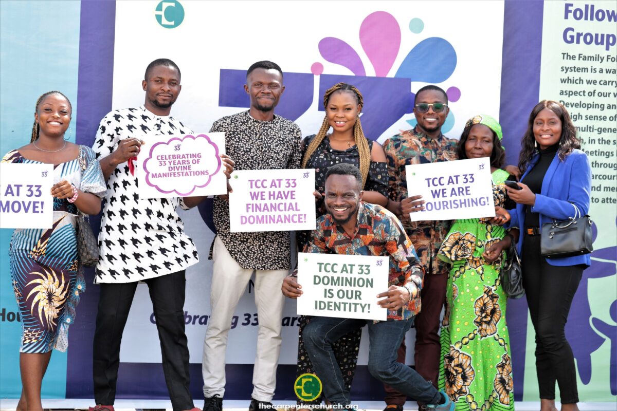 The Carpenters Church Port Harcourt Celebrates 33rd Anniversary with Colors and Grace