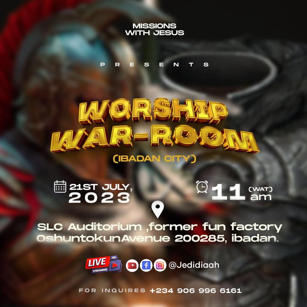 [Event] Minstrel Jedidiaah Storms Ibadan With "Worship War-Room"