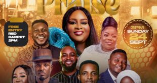 Toeyoursea Unveils Stellar Lineup of Gospel Artists as she prepares to host Joyful Praise Concert