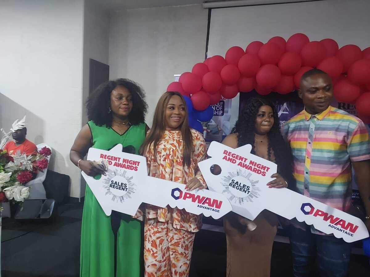 Pastor Chinedu Ezenwa The CEO of PWAN Advantage gave out two Cars at the Regent Night & Awards & Mercedes Benz SUV & a Toyota Camry