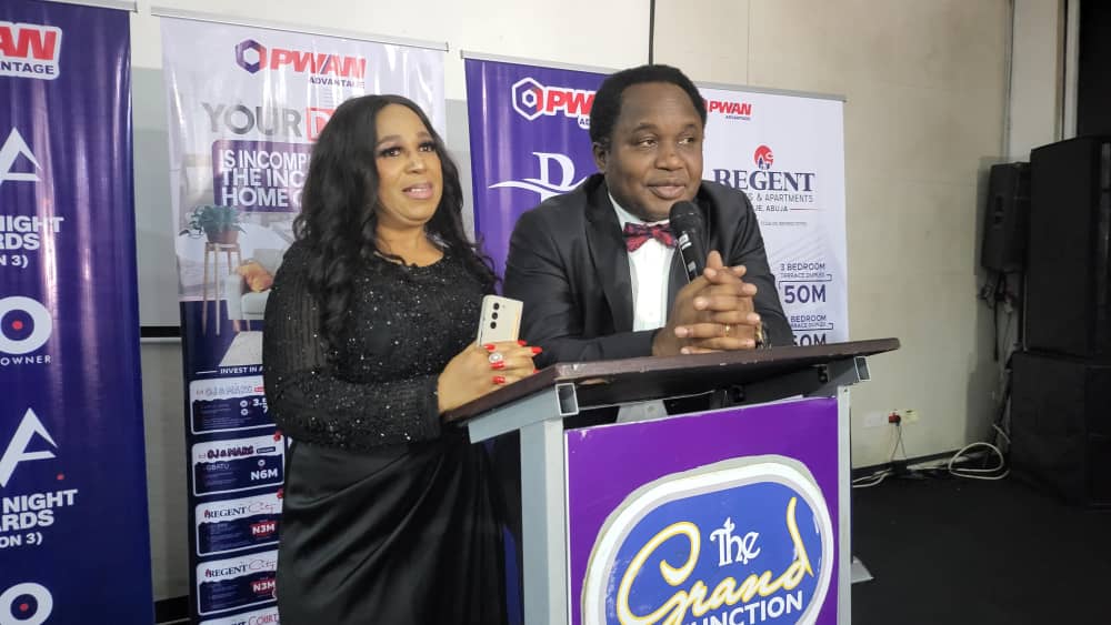 Pastor Chinedu Ezenwa The CEO of PWAN Advantage gave out two Cars at the Regent Night & Awards & Mercedes Benz SUV & a Toyota Camry