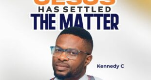 Kennedy C Kicks of 2024 with Jesus Has Settled The Matter'.